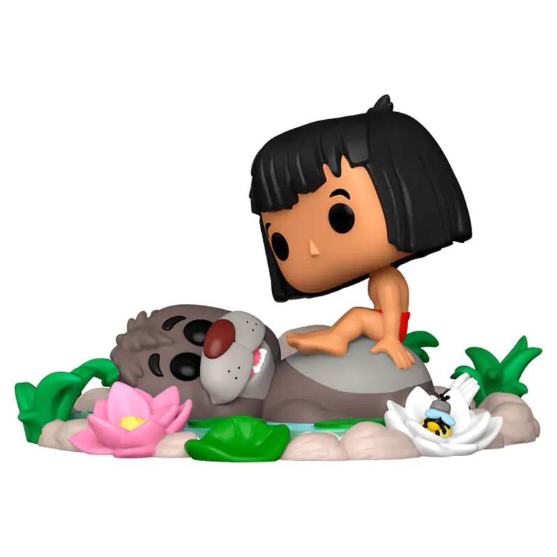 Figurină Funko POP Moment Disney El Libro de la Selva Baloo & Mowgli poza produsului