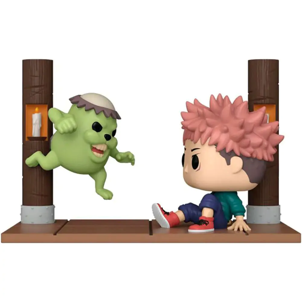 Figurină Funko POP Moment Jujutsu Kaisen Yuji Itadori with Cursed Doll Exclusive poza produsului