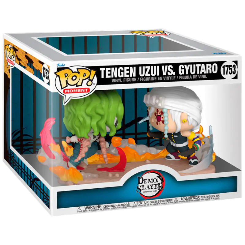 Figurină Funko POP Moments Demon Slayer Kimetsu no Yaiba Tengen VS Gyutaro poza produsului