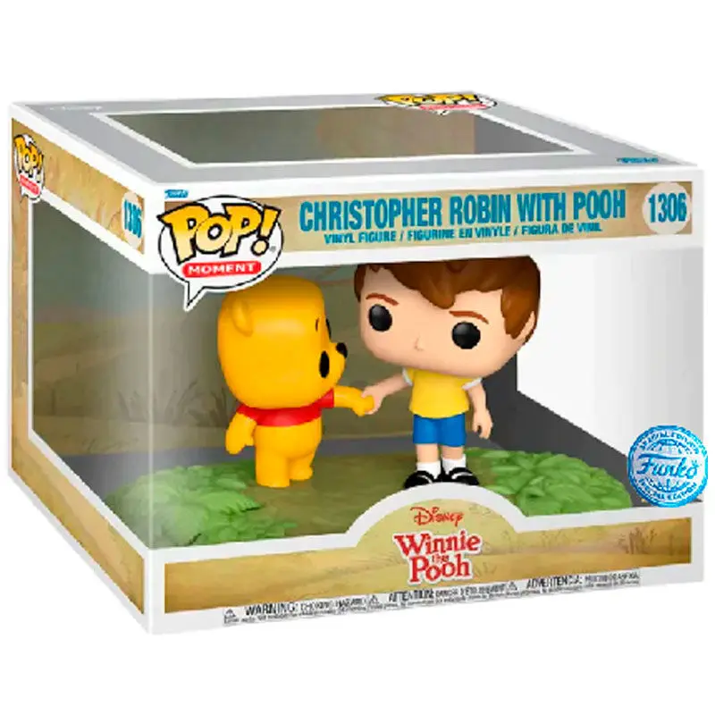 Disney Winnie the Pooh POP! Moment Figurina Vinyl Winnie the Pooh- CR w/ Pooh 9 cm poza produsului