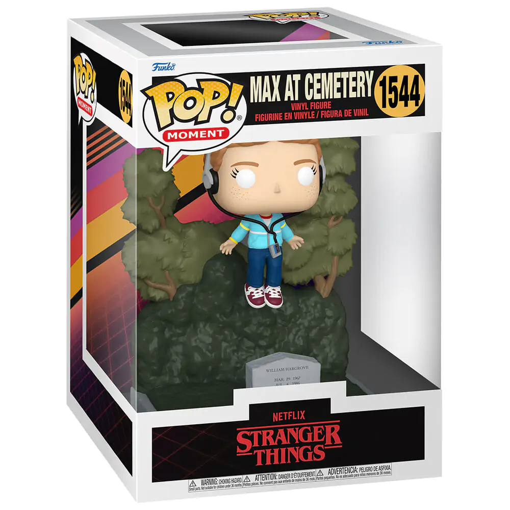 Figurină Funko POP Moments Stranger Things Max at Cemetery poza produsului