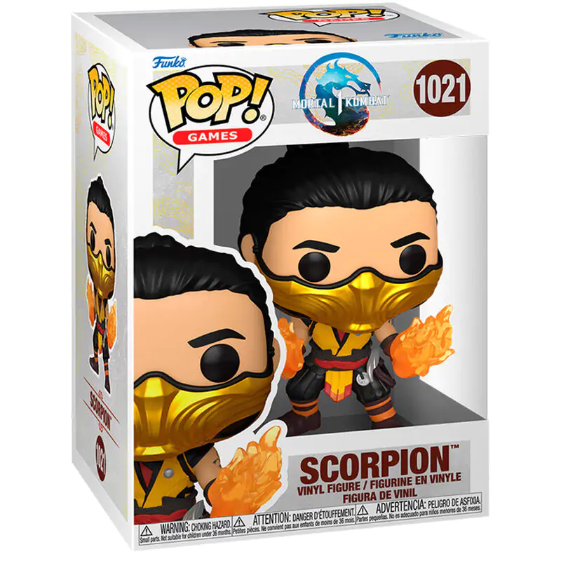 Figurină Funko POP Mortal Kombat Scorpion poza produsului