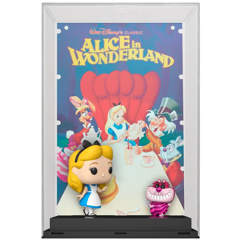 Disney's 100th Anniversary POP! Poster de Film & Figurina Alice in Tara Minunilor 9 cm poza produsului