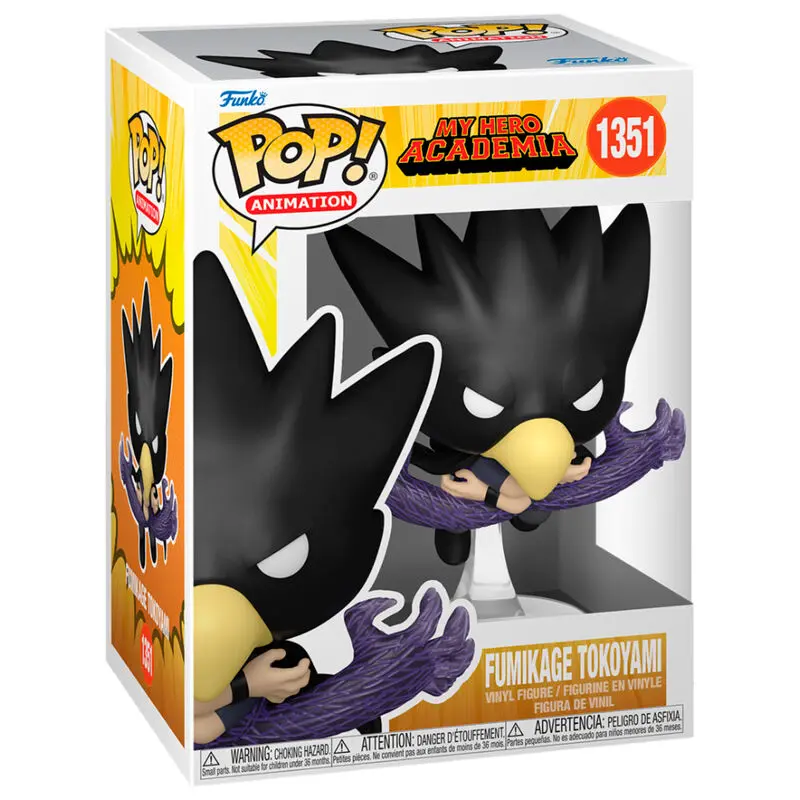 My Hero Academia POP! Figurină de vinil animație Tokoyami (FA) 9 cm poza produsului