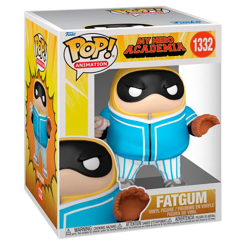 My Hero Academia HLB Super Sized Jumbo POP! Figurina de Vinil Fatgum (Baseball) 15 cm poza produsului