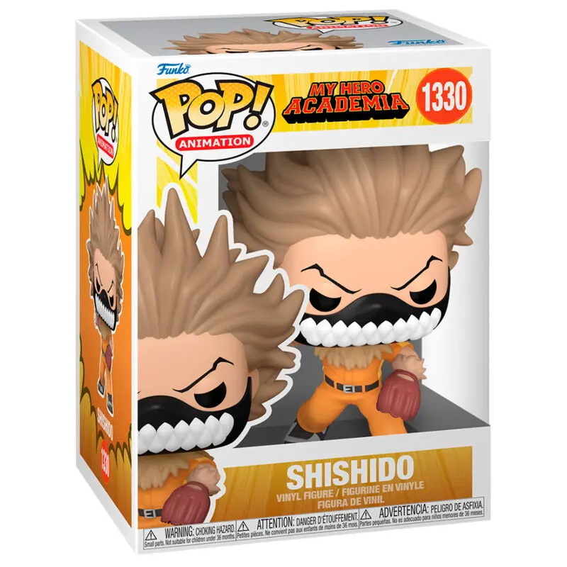 My Hero Academia HLB POP! Animation Figurina Vinyl Căpitan Shishido (Baseball) 9 cm poza produsului