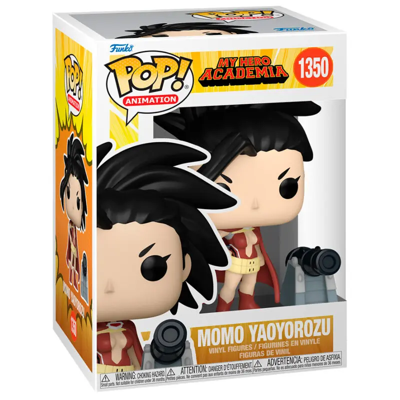 My Hero Academia POP! Animation Figurina Vinyl Yaoyorozu (cu Tun) 9 cm poza produsului