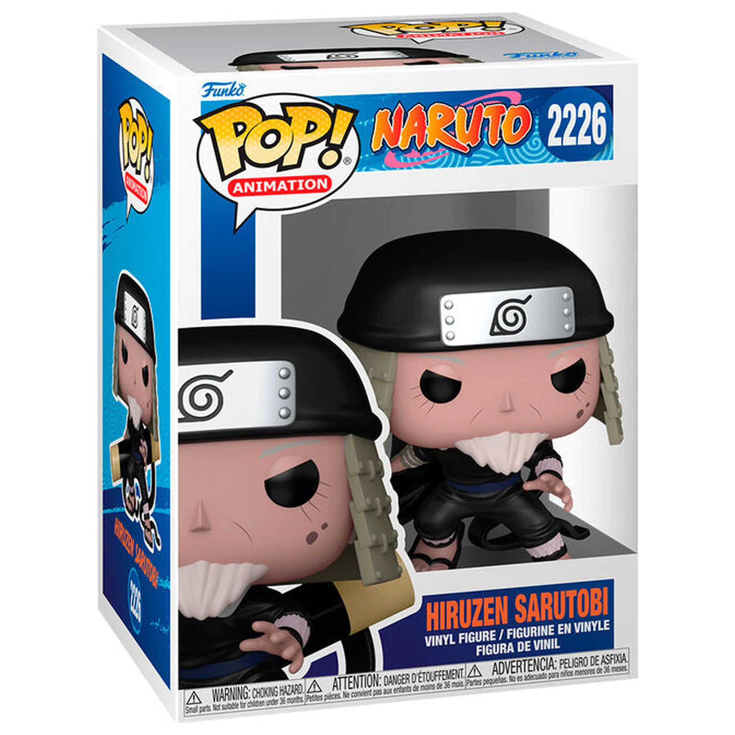 Figurina Funko POP Naruto Hiruzen Sarutobi poza produsului