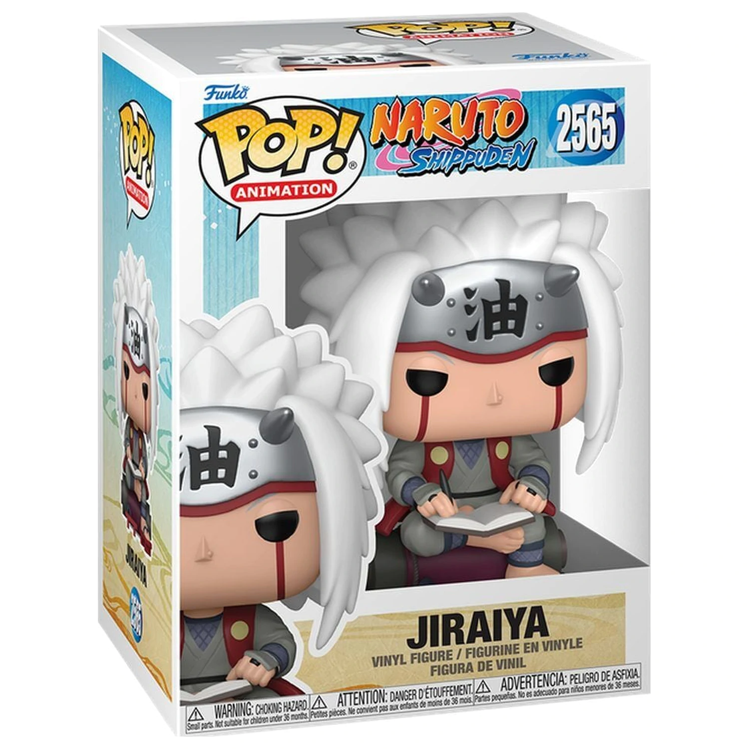 Figurina Funko POP Naruto Shippuden Jiraiya Reading Book poza produsului