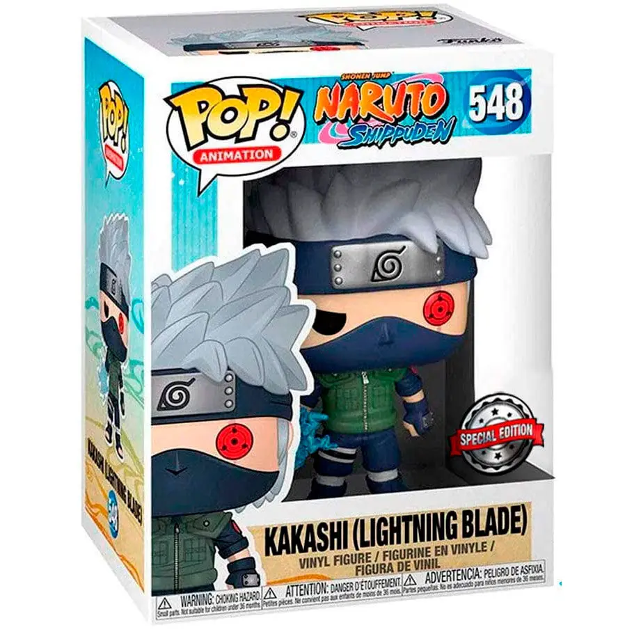 figurina POP Naruto Shippuden Kakashi Lightning Blade Exclusive poza produsului