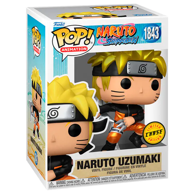 Figurină Funko POP Naruto Shippuden Naruto Uzumaki Chase poza produsului