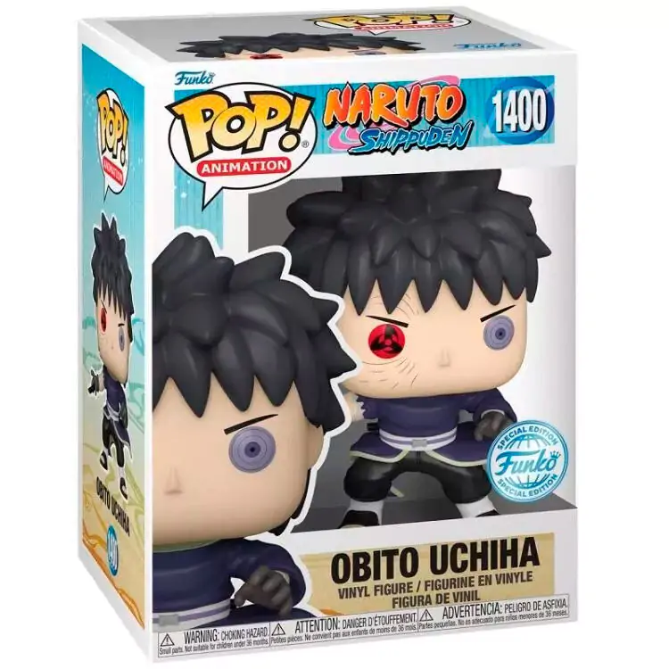 Figurină Funko POP Naruto Shippuden Obito Uchiha Exclusive poza produsului