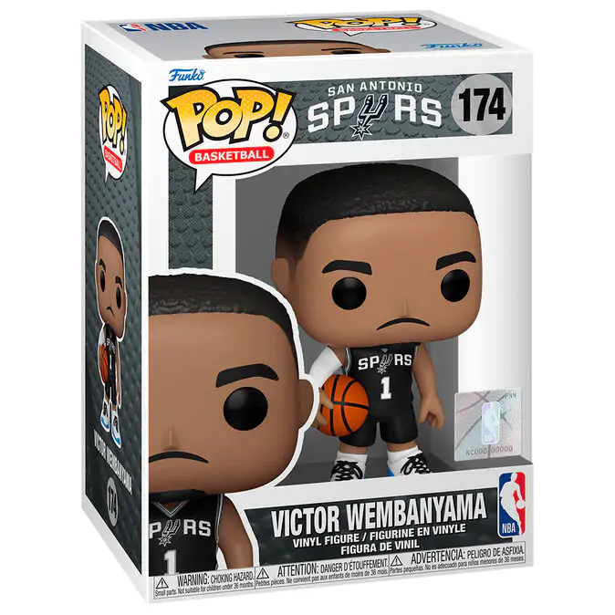 Figurină Funko POP NBA San Antonio Spyas Victor Wembanyama poza produsului