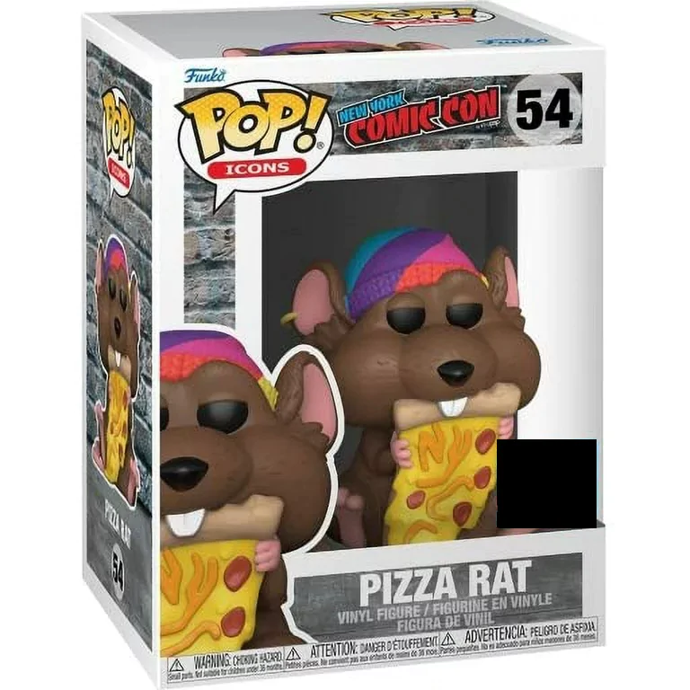 figurina POP New York Comiccon Pizza Rat Exclusive poza produsului