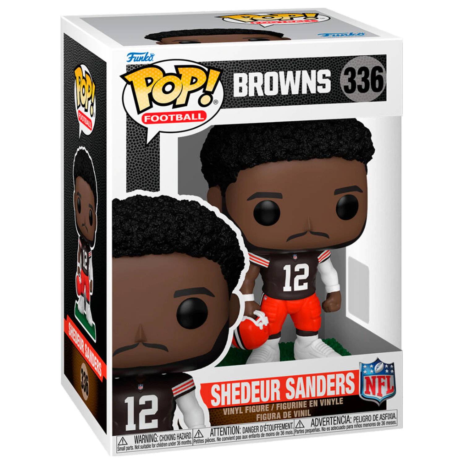 Figurina Funko POP NFL Browns Shedeur Sanders poza produsului