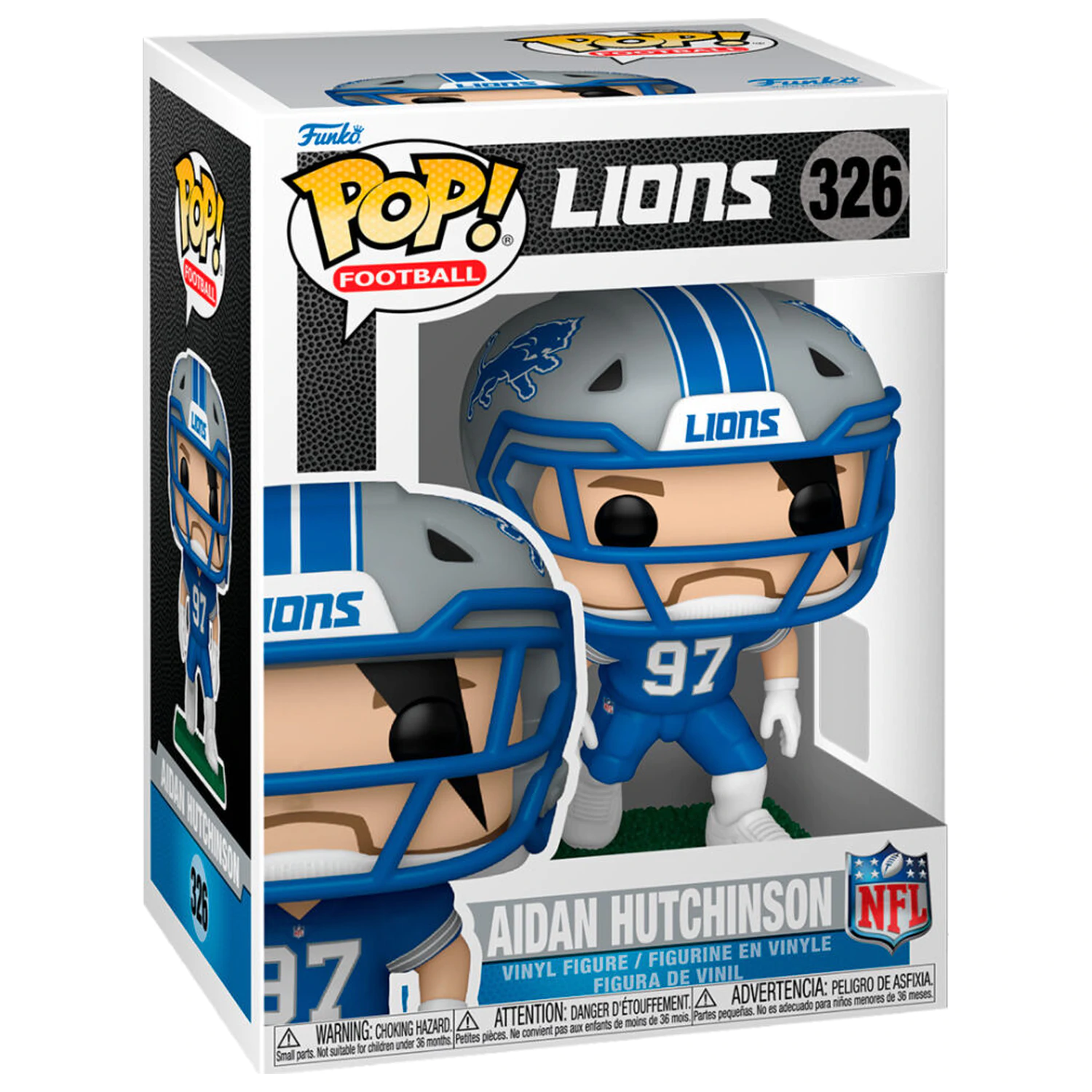 Funko POP figura NFL Lions Aidan Hutchinson poza produsului