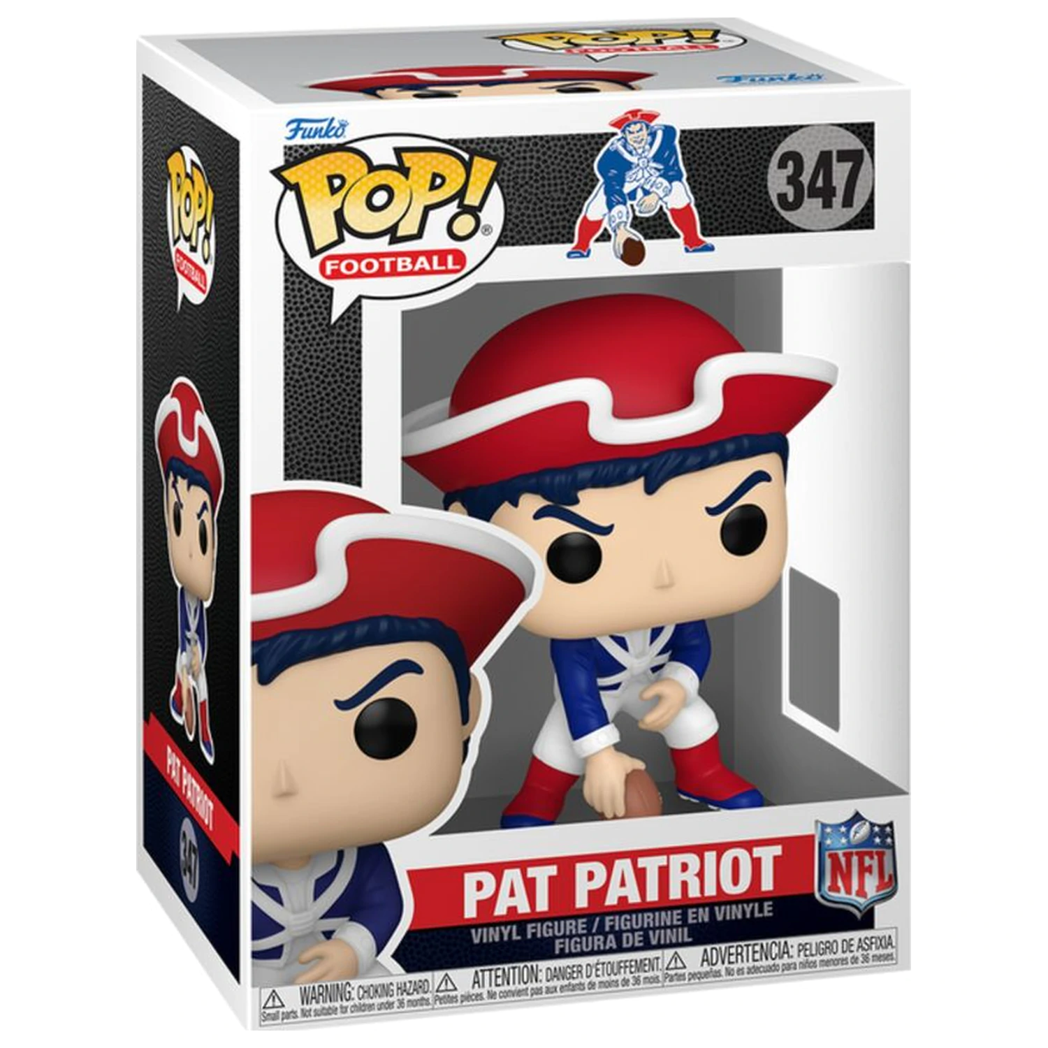 Funko POP figura NFL Pat Patriot poza produsului
