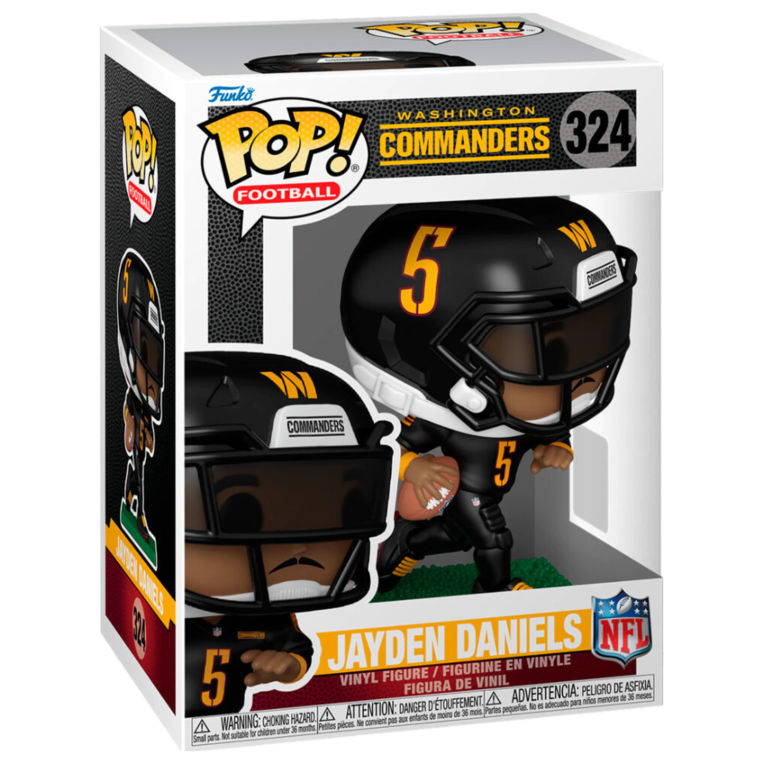 Figurina Funko POP NFL Washington Commanders Jayden Daniels poza produsului