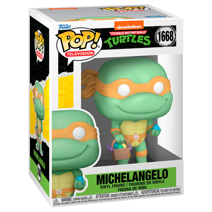 Figurină Funko POP Broaște Țestoase Ninja Michelangelo Ou de Paște poza produsului