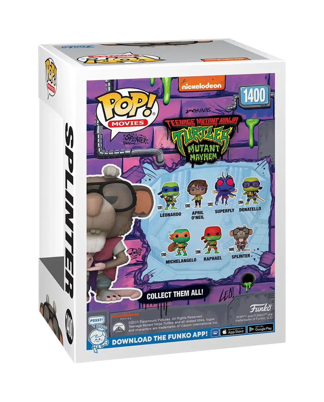 Figurină POP Ninja Turtles Splinter poza produsului