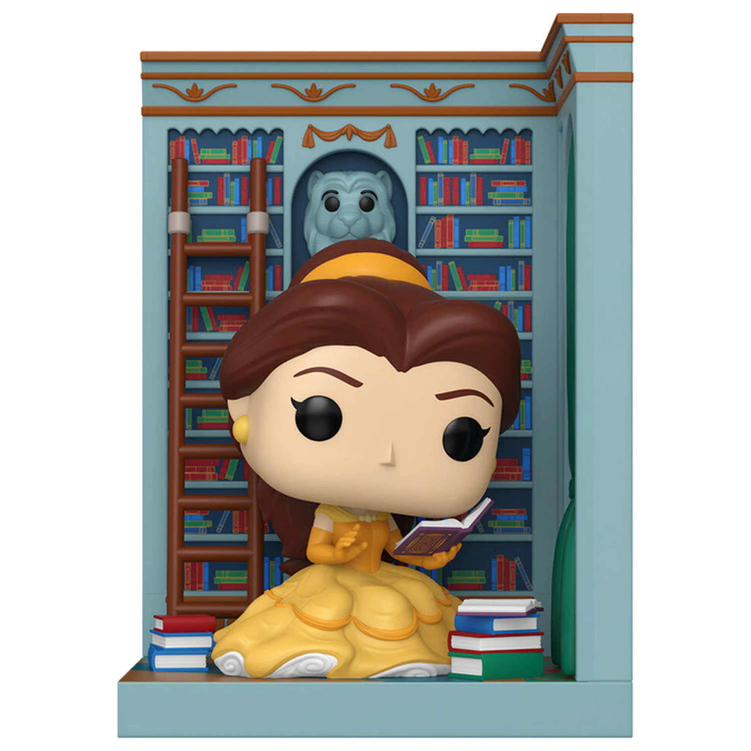 Funko POP figurina Nooks Disney Princess Belle in Library poza produsului