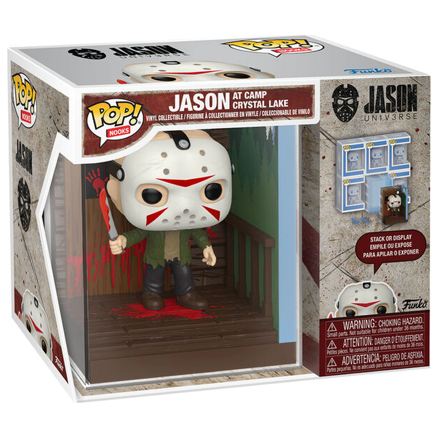 Funko POP figurina Nooks Friday The 13Th Jason at Camp Crystal Lake poza produsului