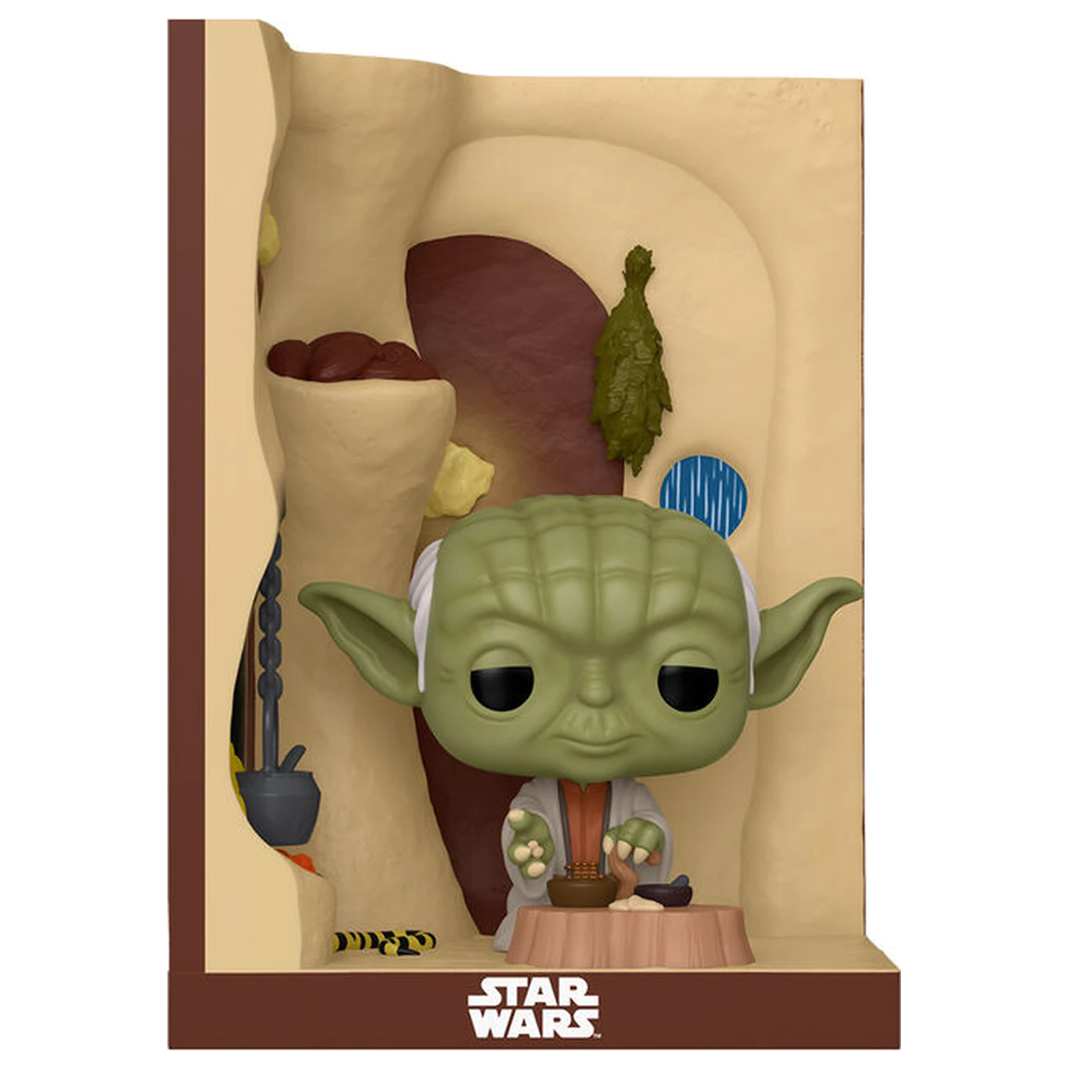 Funko POP figura Nooks Star Wars Yoda in His Hut poza produsului