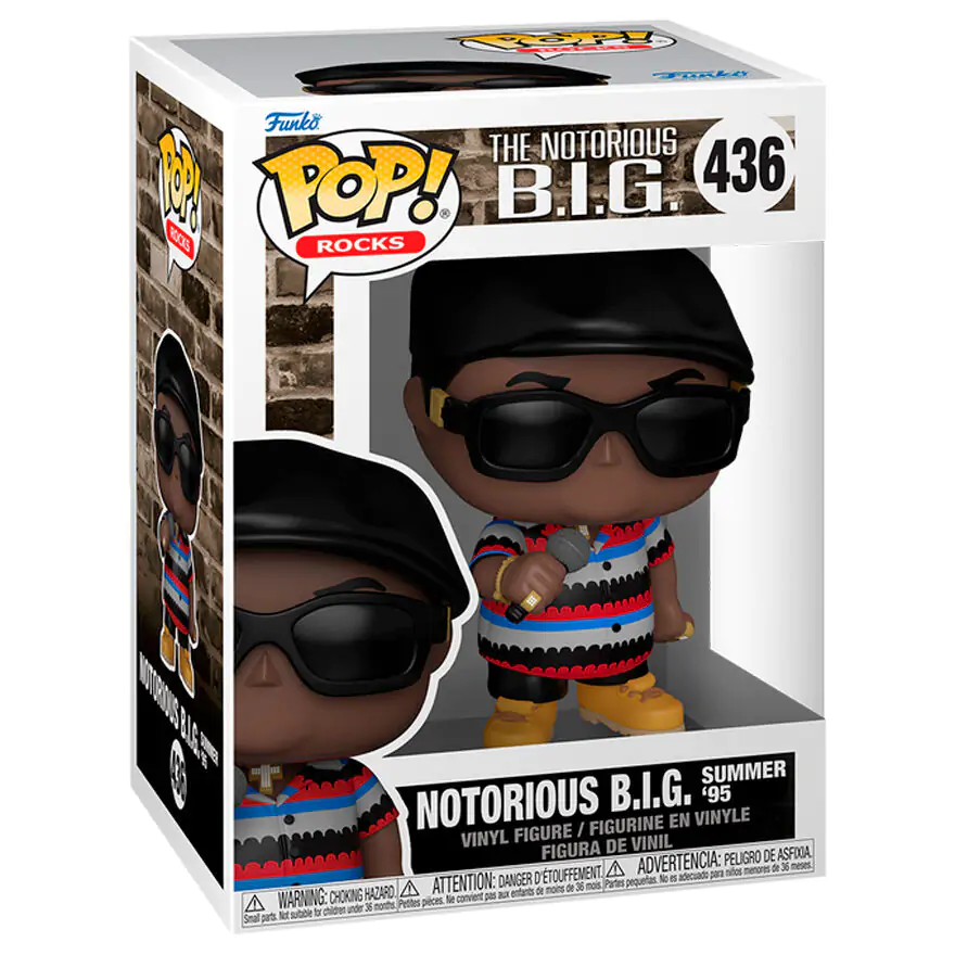 Figurină Funko POP Notorious B.I.G. Summer 95 poza produsului