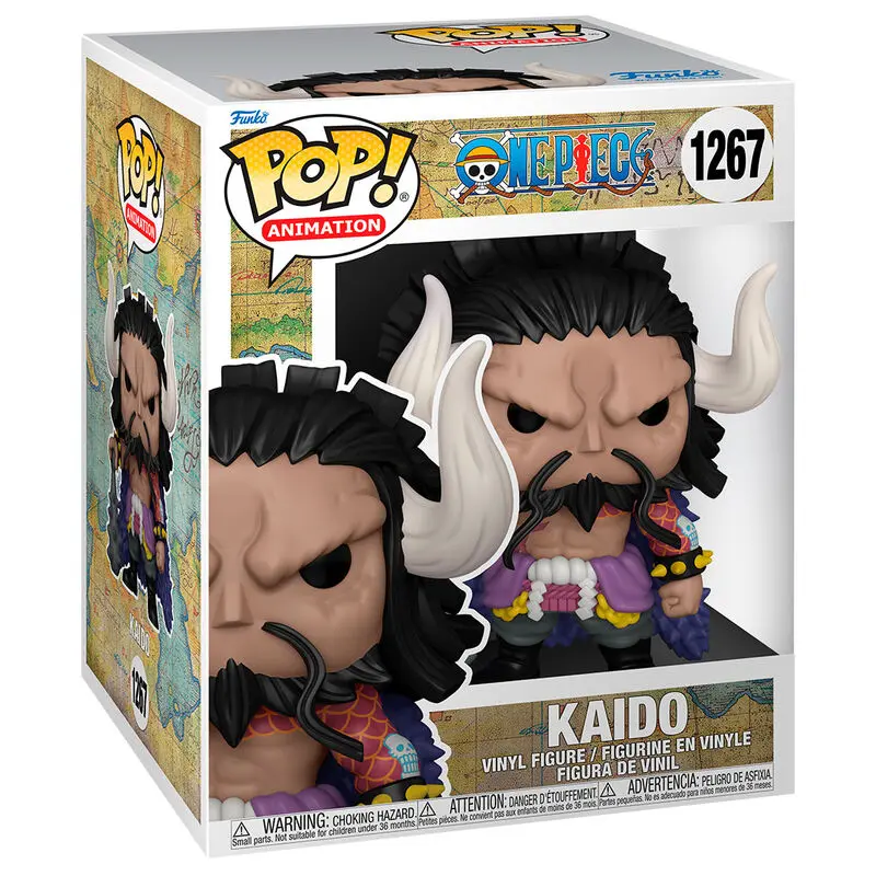 Figurină de vinil POP! de dimensiuni super mari One Piece Kaido 15 cm poza produsului