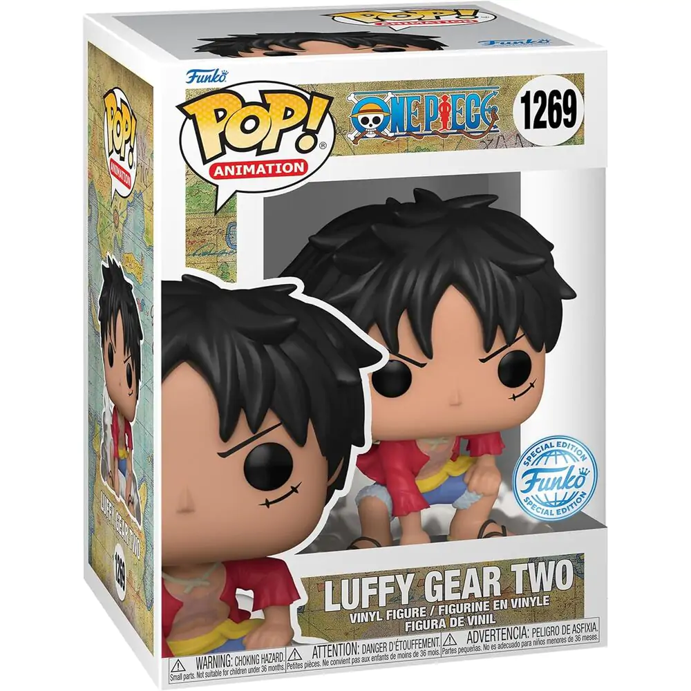 Funko POP figurina One Piece Luffy Gear Two Exclusive poza produsului