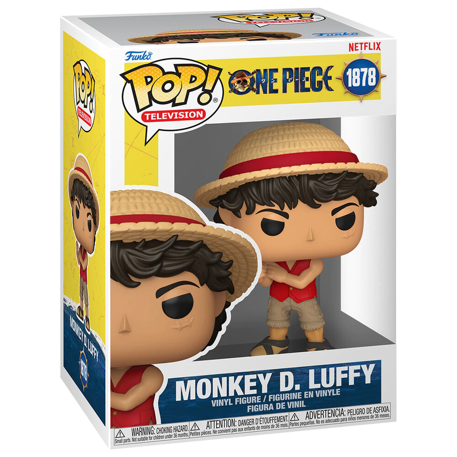 Figurina Funko POP One Piece Monkey D. Luffy poza produsului