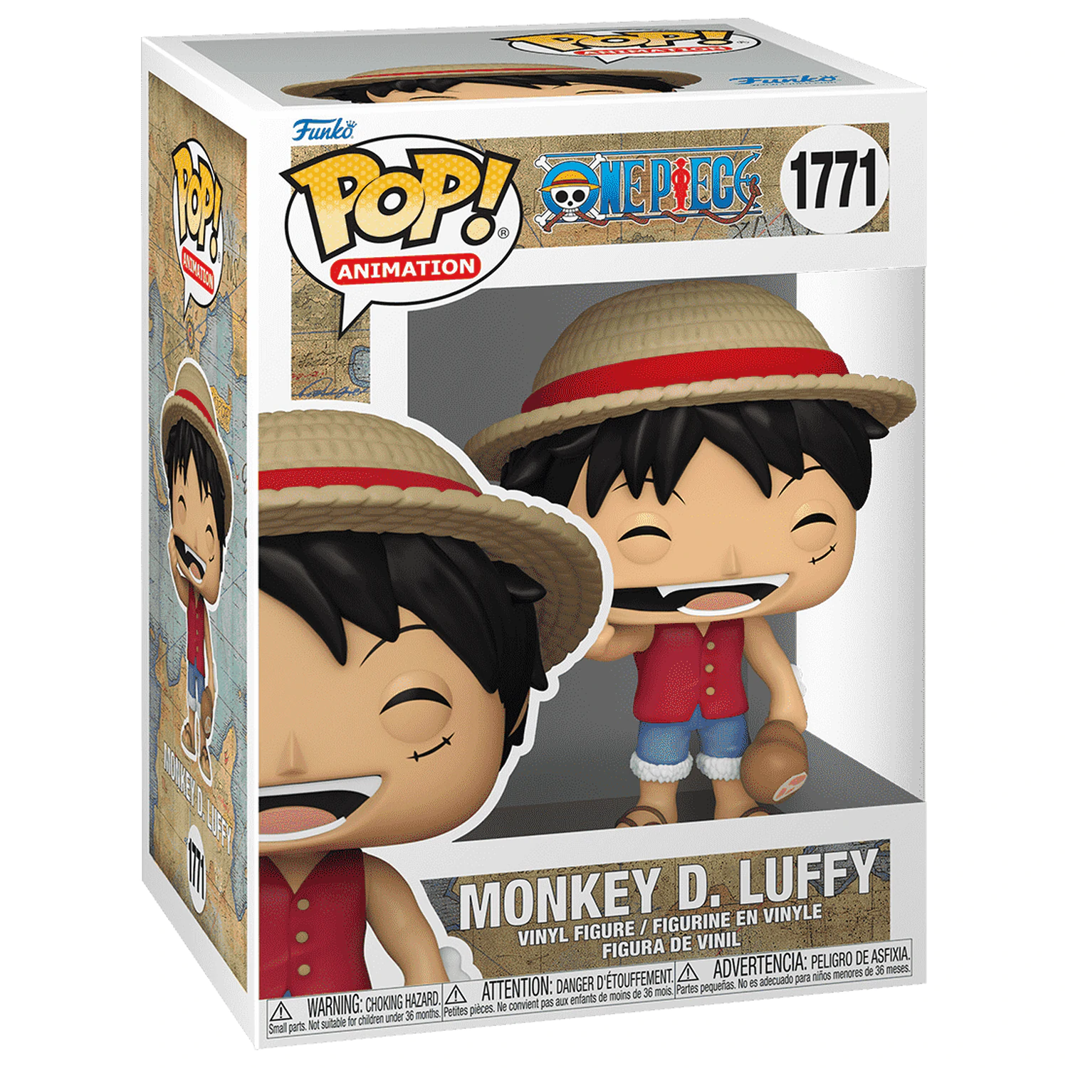 figurina Funko POP One Piece Monkey D. Luffy poza produsului