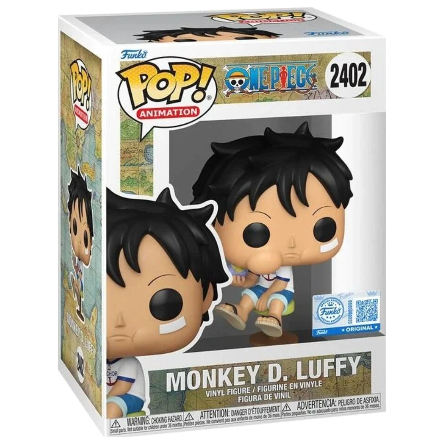 Funko POP figurina One Piece Monkey D. Luffy Exclusive poza produsului