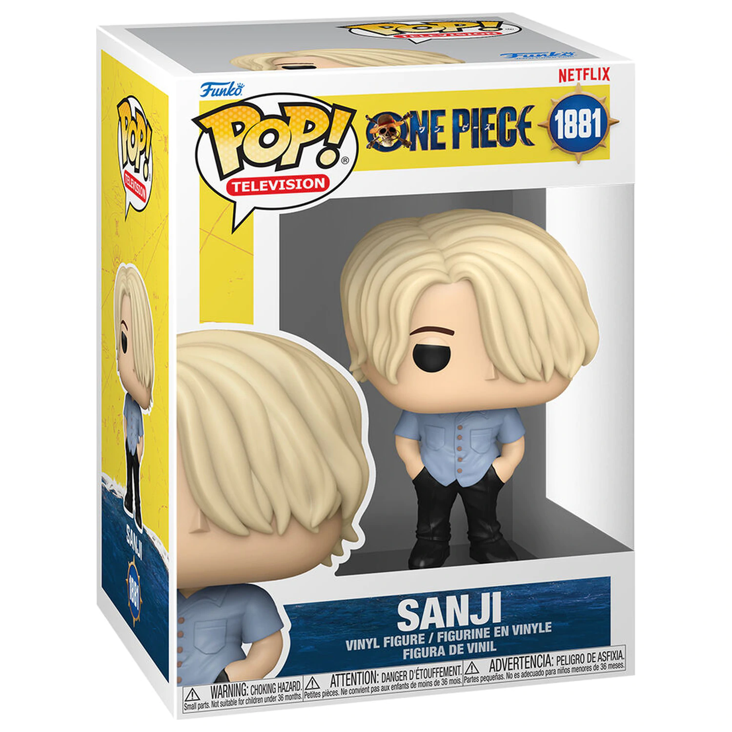 Funko POP figurina One Piece Sanji poza produsului