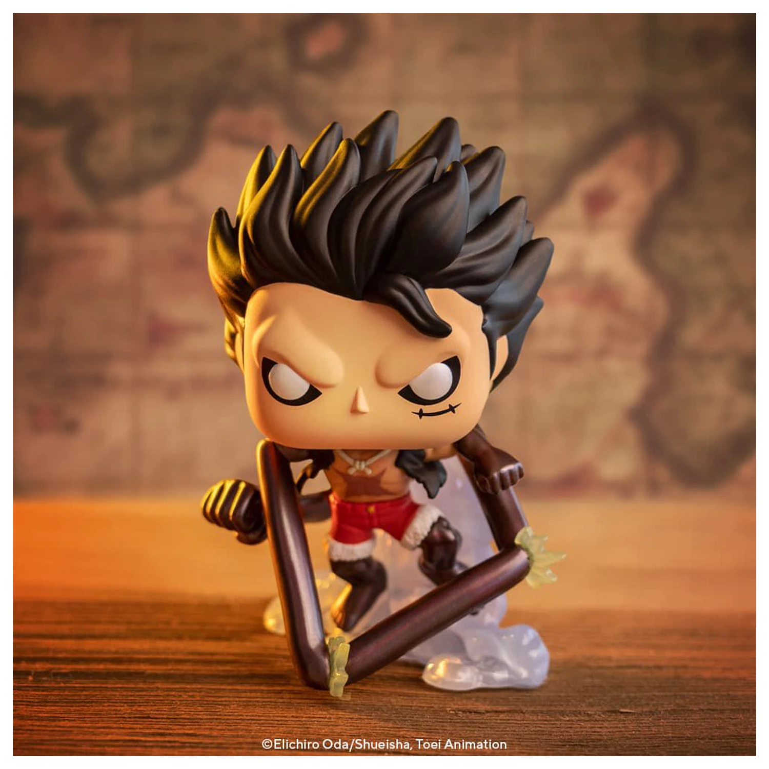 Figurină de vinil One Piece POP! Television Snake-Man Luffy 9 cm poza produsului