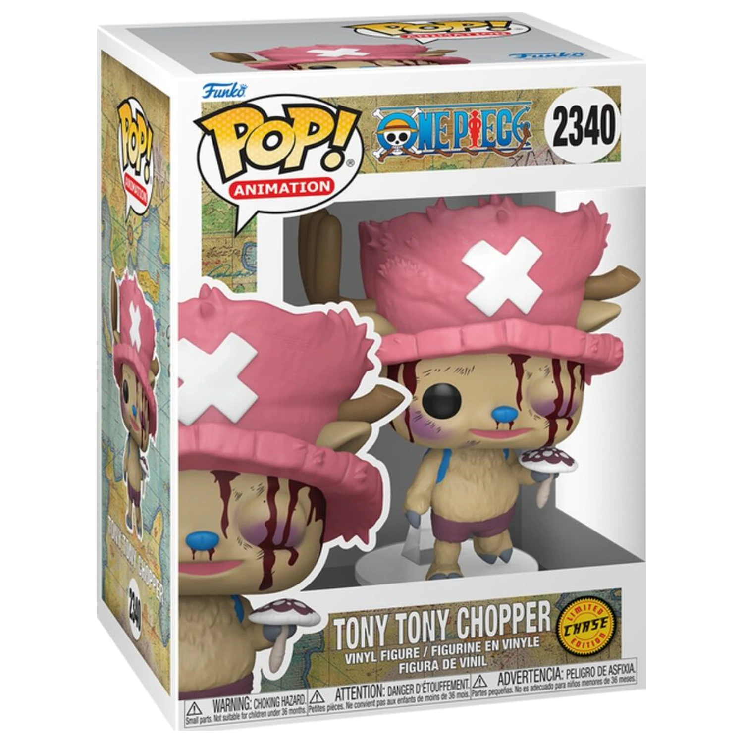 Figurina Funko POP One Piece Tony Tony Chopper with Rumble Ball Chase poza produsului