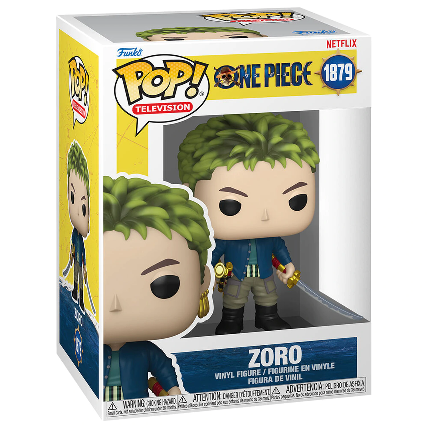 Figurină Funko POP One Piece Zoro poza produsului