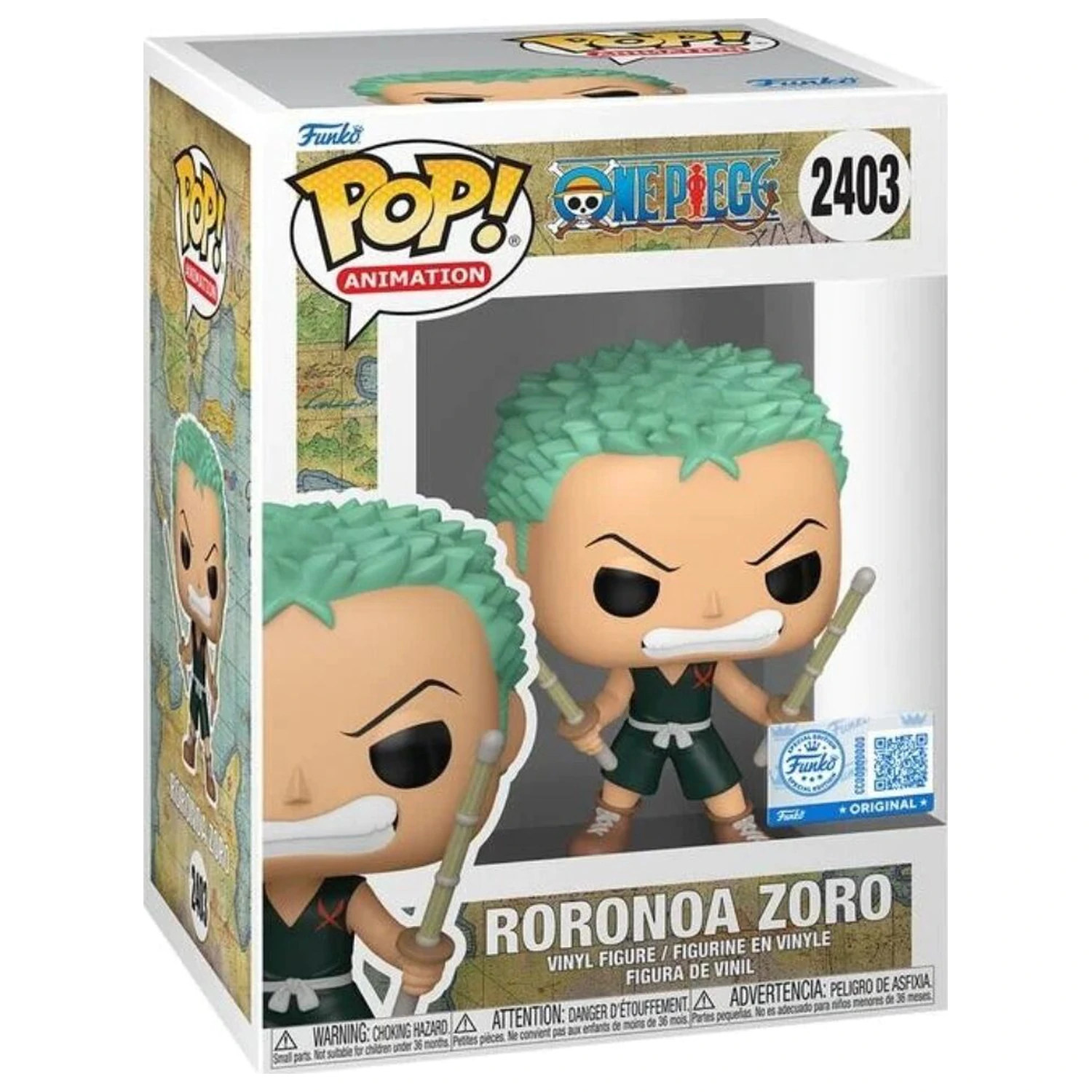 Figurina Funko POP One Piece Zoro Exclusiv poza produsului