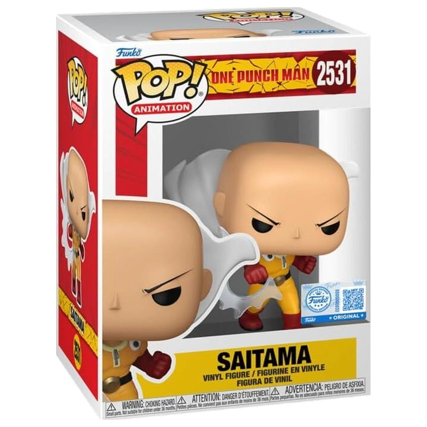 Figura Funko POP One Punch Man Saitama Exclusive poza produsului