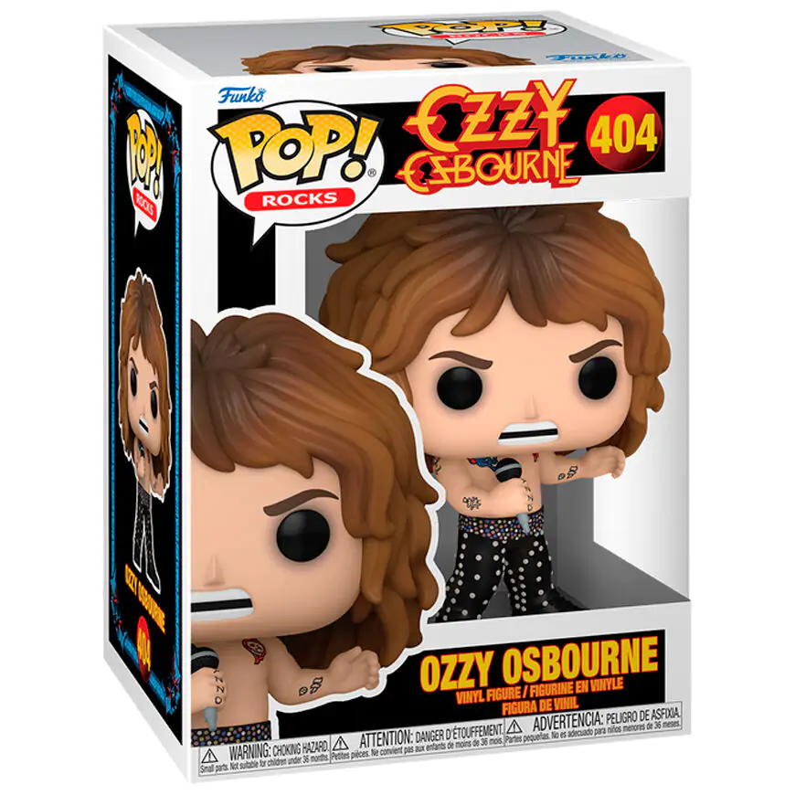 Figurină Funko POP Ozzy Osbourne Shirtless 1989 poza produsului