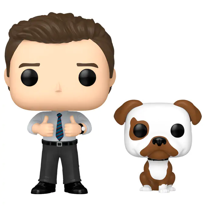 Funko POP figurină Parks and Recreation Chris Traeger with Champion poza produsului