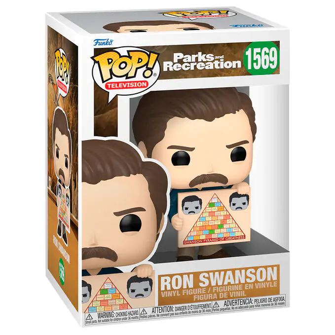 Figurină Funko POP Parks and Recreation Ron Swanson poza produsului