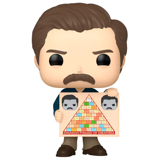 Figurină Funko POP Parks and Recreation Ron Swanson poza produsului