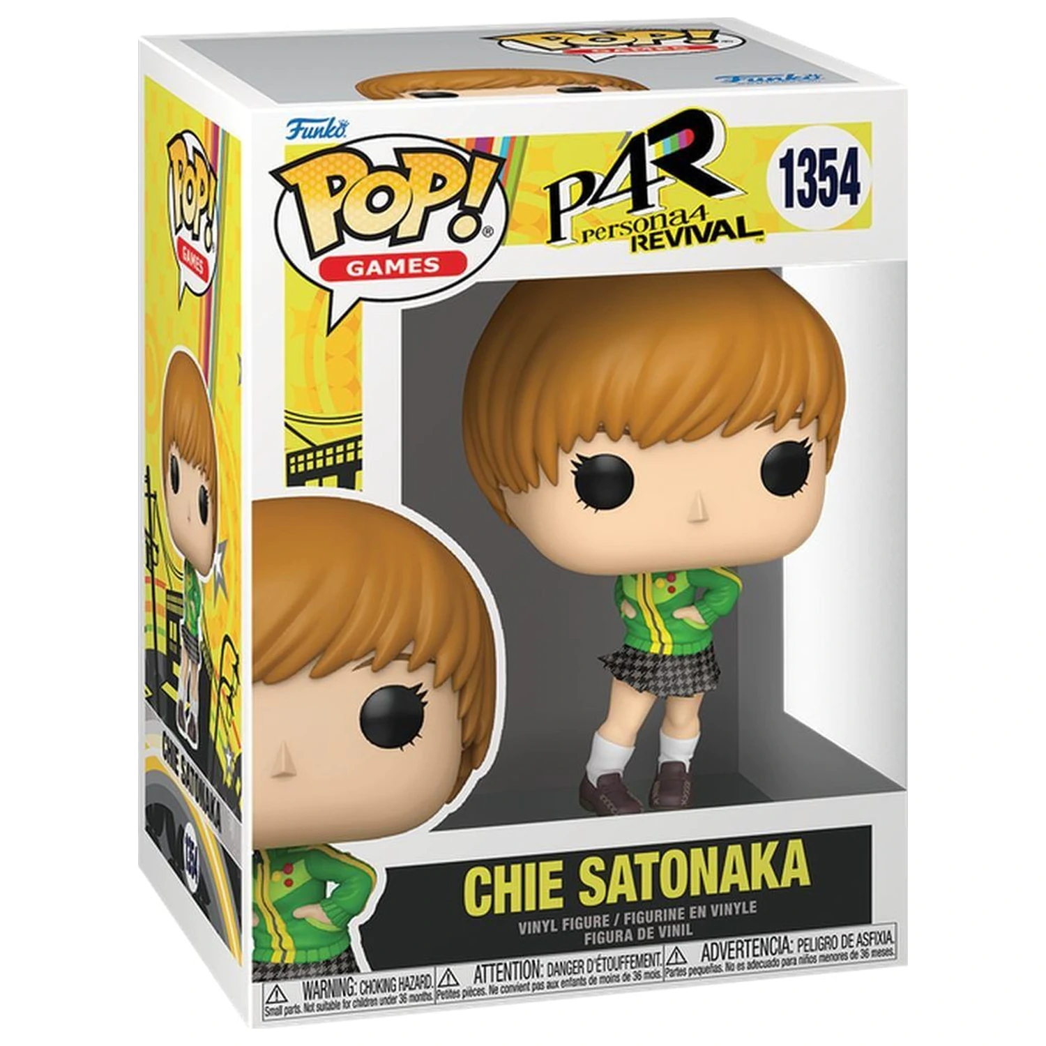 Figura Funko POP Persona 4 Revival Chie Satonaka poza produsului