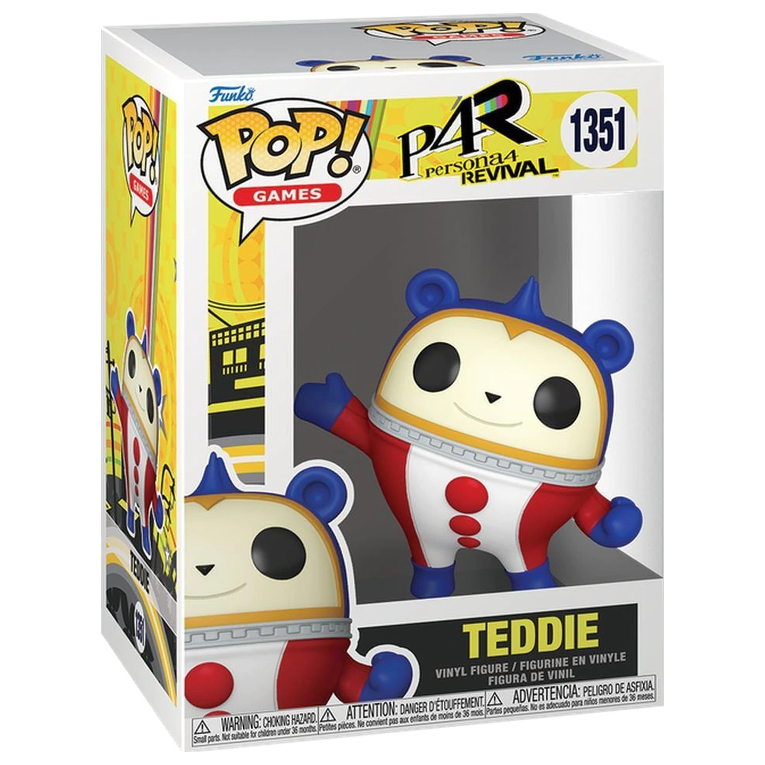 Figurina Funko POP Persona 4 Revival Teddie poza produsului