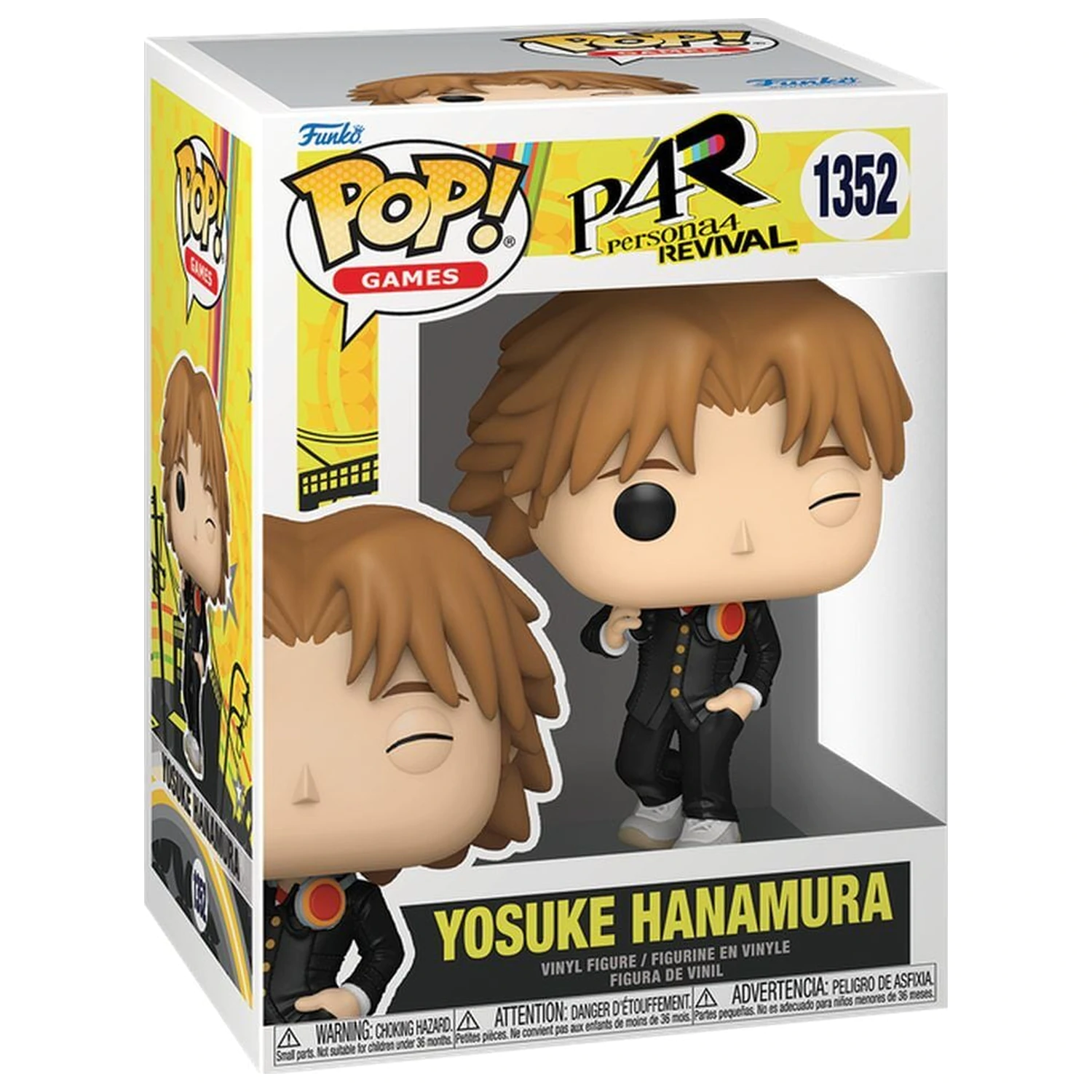 Figura Funko POP Persona 4 Revival Yosuke Hanamura poza produsului