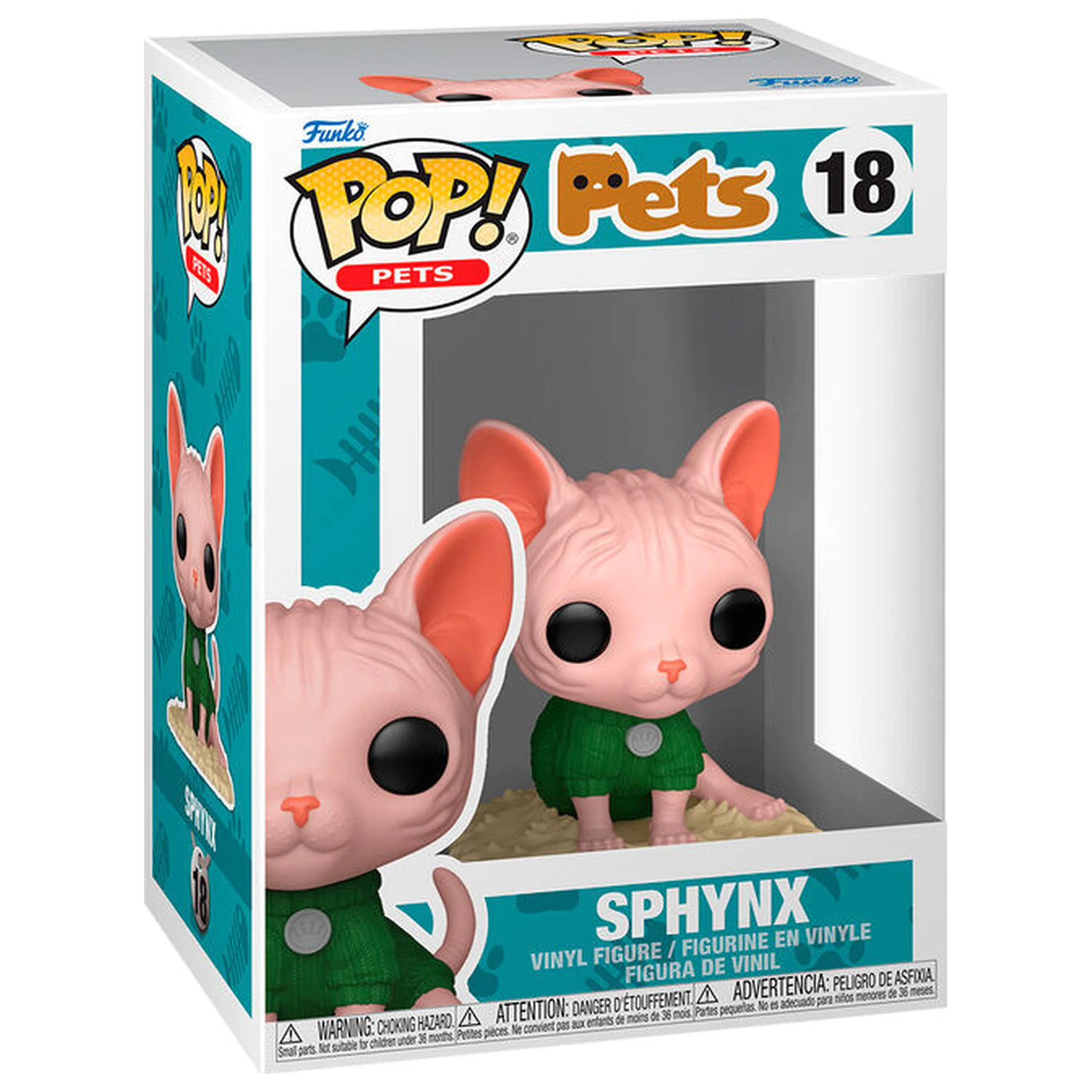 Figurina Funko POP Pets Sphynx poza produsului