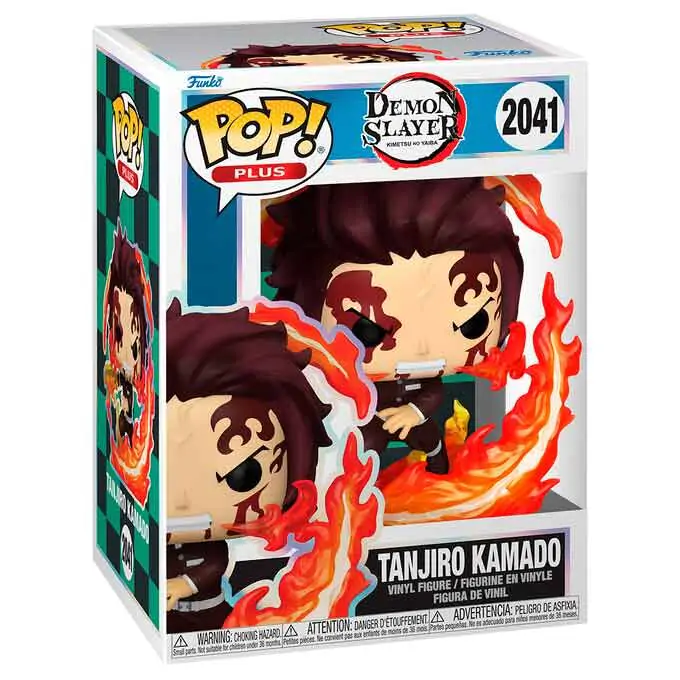 Figurina Funko POP Plus Demon Slayer Kimetsu no Yaiba Tanjiro Kamado poza produsului