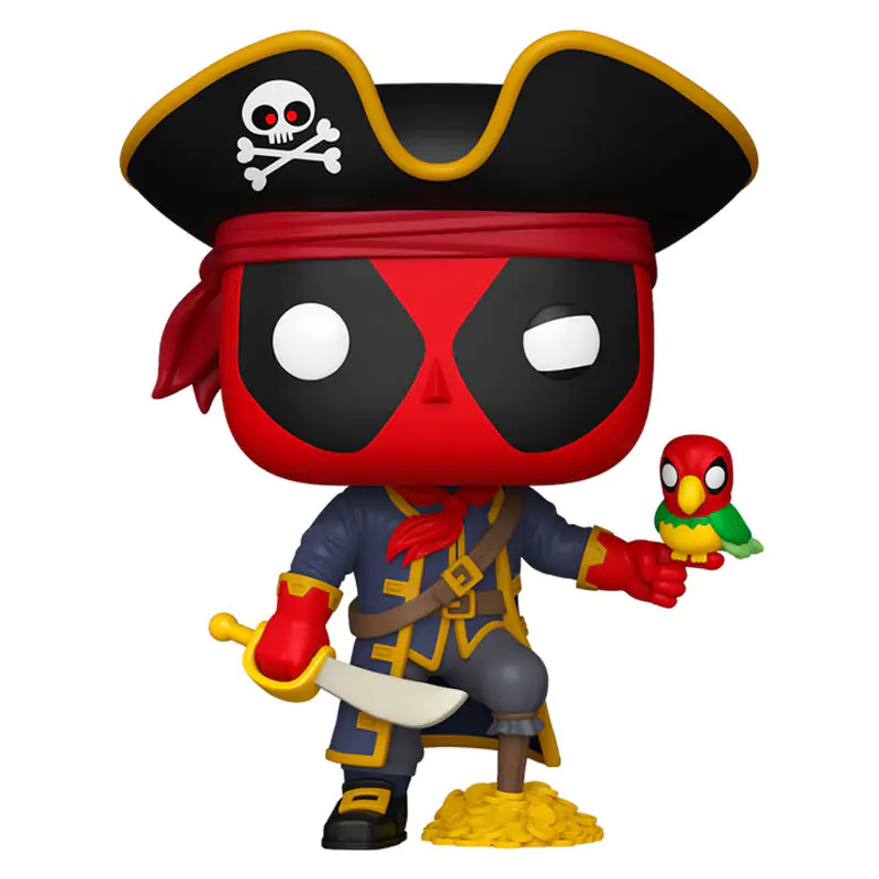 Figurină Funko POP Plus Marvel Deadpool - Deadpool ca Long John Silver poza produsului