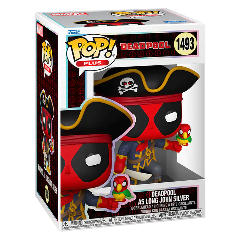 Figurină Funko POP Plus Marvel Deadpool - Deadpool ca Long John Silver poza produsului